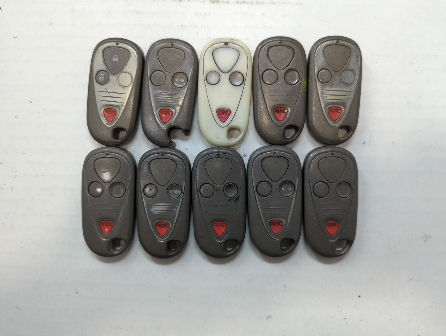 Lot of 10 Acura Keyless Entry Remote Fob E4EG8D-444H-A - Oemusedautoparts1.com