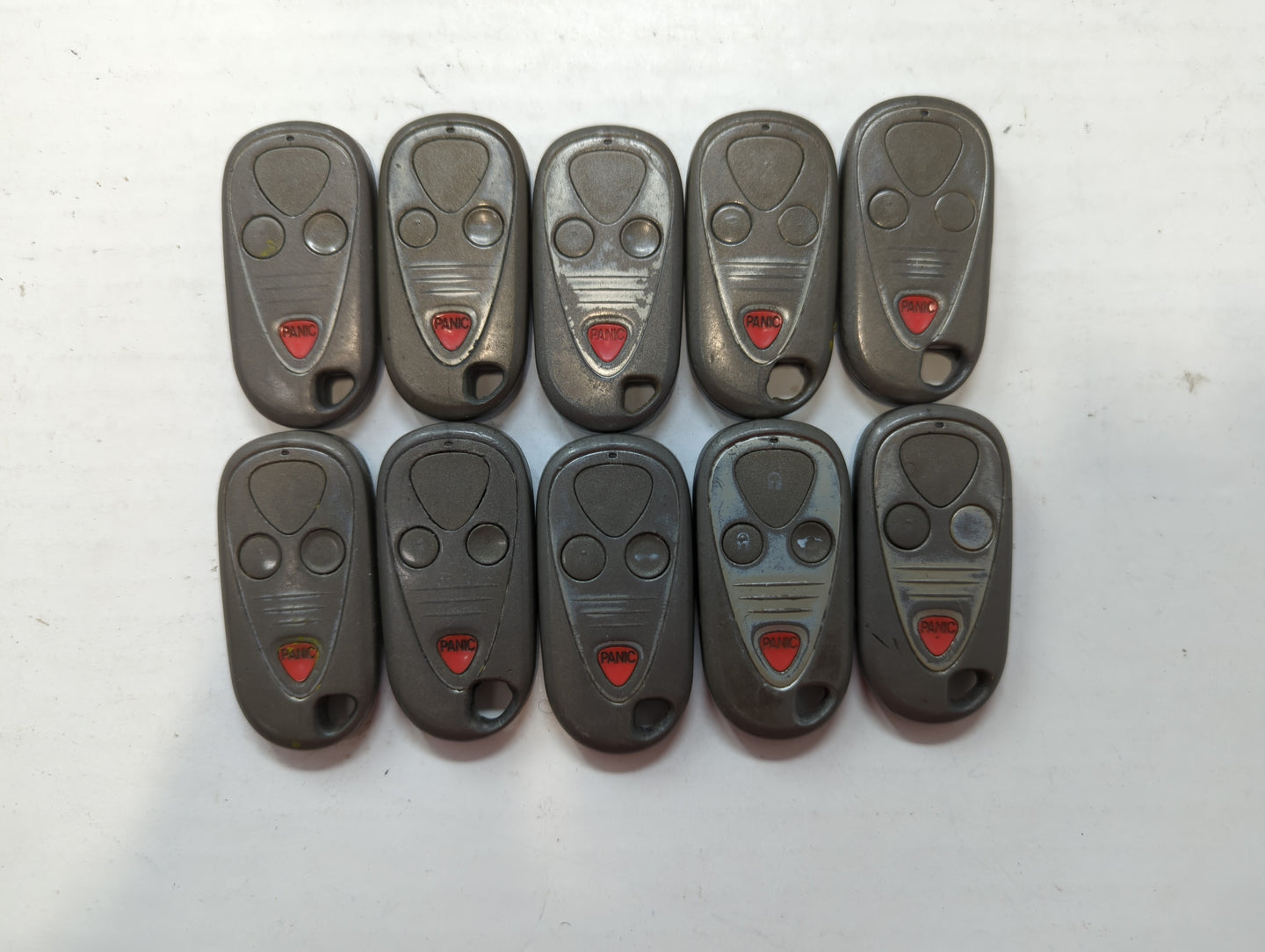 Lot of 10 Acura Keyless Entry Remote Fob E4EG8D-444H-A - Oemusedautoparts1.com