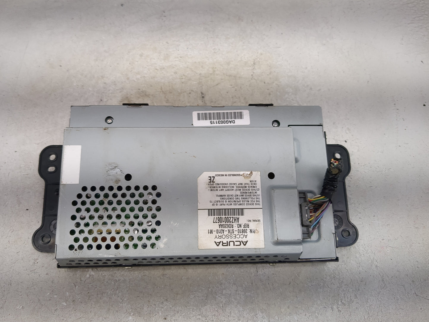 2010-2012 Acura Rdx Information Display Screen 5026240 - Oemusedautoparts1.com