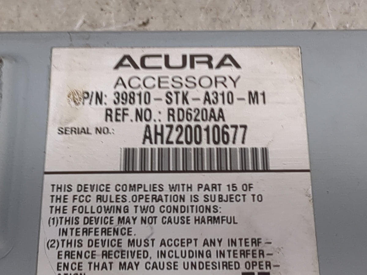 2010-2012 Acura Rdx Information Display Screen 5026240 - Oemusedautoparts1.com