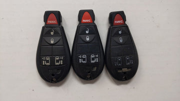 Lot of 3 Aftermarket Keyless Entry Remote Fob MIXED FCC IDS MIXED PART 220295 - Oemusedautoparts1.com