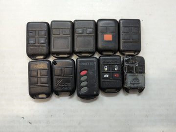 Lot of 10 Aftermarket Keyless Entry Remote Fob MIXED FCC IDS MIXED PART 559400 - Oemusedautoparts1.com