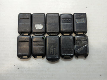 Lot of 10 Aftermarket Keyless Entry Remote Fob MIXED FCC IDS MIXED PART