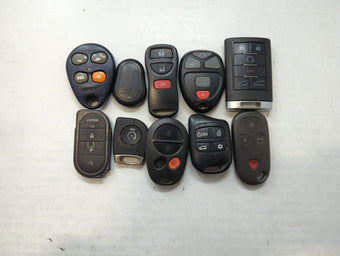 compare product Lot of 10 Aftermarket Keyless Entry Remote Fob MIXED FCC IDS MIXED PART 559582