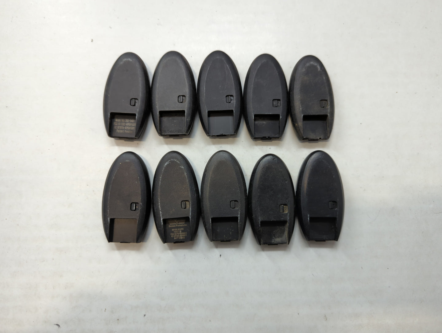 Lot of 10 Aftermarket Keyless Entry Remote Fob MIXED FCC IDS MIXED PART - Oemusedautoparts1.com