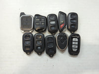 Lot of 10 Aftermarket Keyless Entry Remote Fob MIXED FCC IDS MIXED PART - Oemusedautoparts1.com