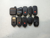 Lot of 10 Aftermarket Keyless Entry Remote Fob MIXED FCC IDS MIXED PART - Oemusedautoparts1.com