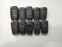 Lot of 10 Aftermarket Keyless Entry Remote Fob MIXED FCC IDS MIXED PART - Oemusedautoparts1.com