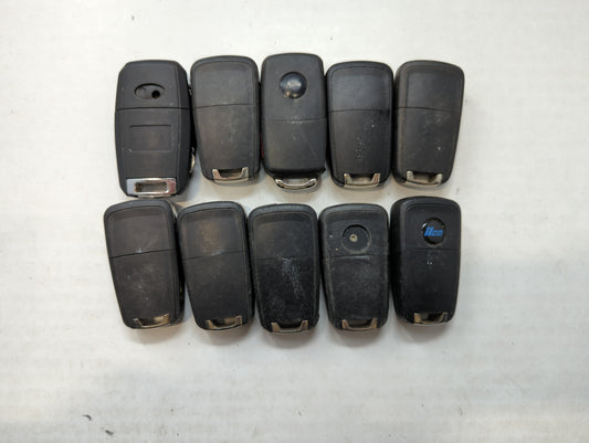 Lot of 10 Aftermarket Keyless Entry Remote Fob MIXED FCC IDS MIXED PART