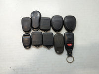 Lot of 10 Aftermarket Keyless Entry Remote Fob MIXED FCC IDS MIXED PART - Oemusedautoparts1.com