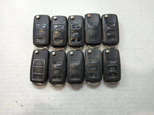Lot of 10 Aftermarket Keyless Entry Remote Fob MIXED FCC IDS MIXED PART - Oemusedautoparts1.com