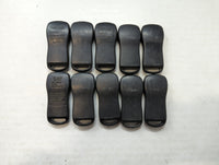 Lot of 10 Aftermarket Keyless Entry Remote Fob MIXED FCC IDS MIXED PART 563635 - Oemusedautoparts1.com