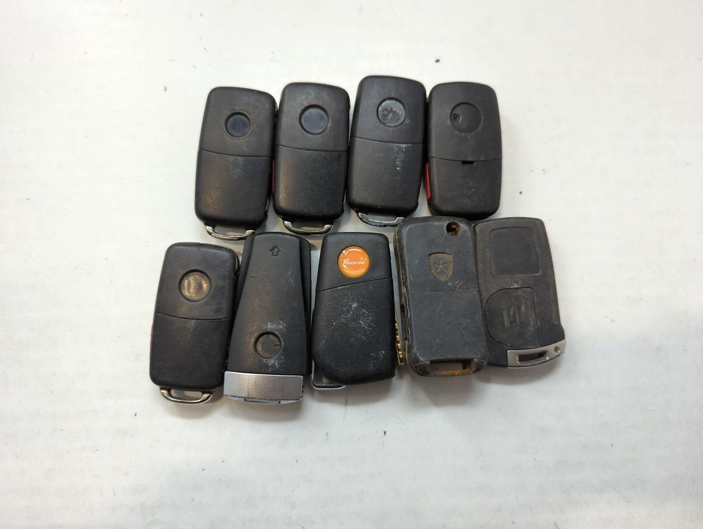 Lot of 9 Aftermarket Keyless Entry Remote Fob MIXED FCC IDS MIXED PART - Oemusedautoparts1.com