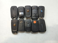 Lot of 10 Aftermarket Keyless Entry Remote Fob MIXED FCC IDS MIXED PART - Oemusedautoparts1.com