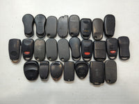Lot of 25 Aftermarket Keyless Entry Remote Fob MIXED FCC IDS MIXED PART - Oemusedautoparts1.com
