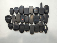 Lot of 25 Aftermarket Keyless Entry Remote Fob MIXED FCC IDS MIXED PART - Oemusedautoparts1.com
