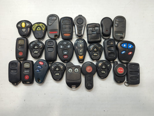 Lot of 25 Aftermarket Keyless Entry Remote Fob MIXED FCC IDS MIXED PART - Oemusedautoparts1.com