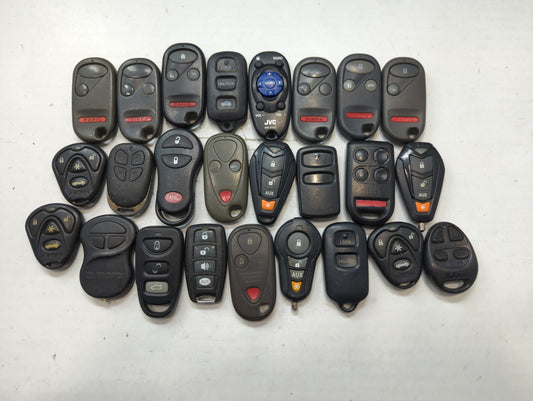 Lot of 25 Aftermarket Keyless Entry Remote Fob MIXED FCC IDS MIXED PART - Oemusedautoparts1.com