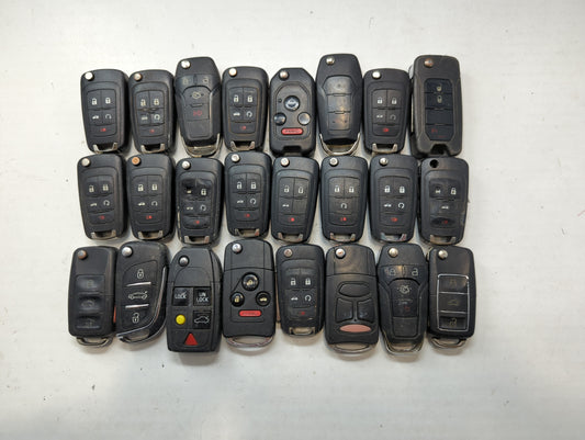 Lot of 25 Aftermarket Keyless Entry Remote Fob MIXED FCC IDS MIXED PART - Oemusedautoparts1.com