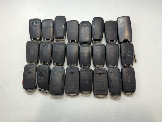 Lot of 25 Aftermarket Keyless Entry Remote Fob MIXED FCC IDS MIXED PART