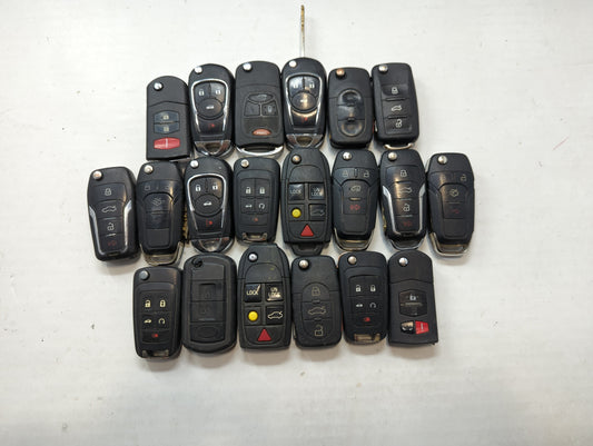 Lot of 24 Aftermarket Keyless Entry Remote Fob MIXED FCC IDS MIXED PART - Oemusedautoparts1.com