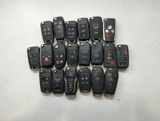 Lot of 24 Aftermarket Keyless Entry Remote Fob MIXED FCC IDS MIXED PART - Oemusedautoparts1.com