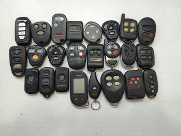 Lot of 25 Aftermarket Keyless Entry Remote Fob MIXED FCC IDS MIXED PART 774412 - Oemusedautoparts1.com