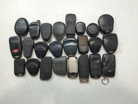 Lot of 24 Aftermarket Keyless Entry Remote Fob MIXED FCC IDS MIXED PART - Oemusedautoparts1.com