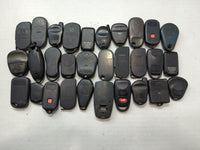 Lot of 30 Aftermarket Keyless Entry Remote Fob MIXED FCC IDS MIXED PART - Oemusedautoparts1.com