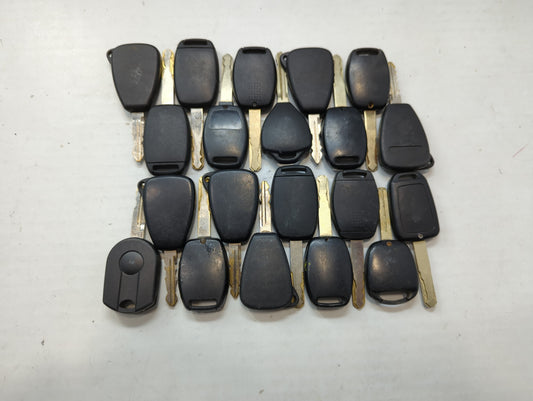 Lot of 25 Aftermarket Keyless Entry Remote Fob MIXED FCC IDS MIXED PART