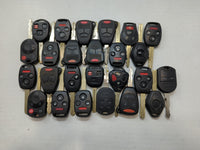 Lot of 25 Aftermarket Keyless Entry Remote Fob MIXED FCC IDS MIXED PART - Oemusedautoparts1.com