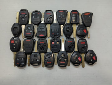 Lot of 24 Aftermarket Keyless Entry Remote Fob MIXED FCC IDS MIXED PART - Oemusedautoparts1.com