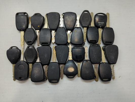 Lot of 25 Aftermarket Keyless Entry Remote Fob MIXED FCC IDS MIXED PART