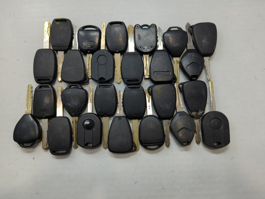 Lot of 25 Aftermarket Keyless Entry Remote Fob MIXED FCC IDS MIXED PART