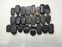 Lot of 25 Aftermarket Keyless Entry Remote Fob MIXED FCC IDS MIXED PART - Oemusedautoparts1.com