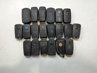 Lot of 24 Aftermarket Keyless Entry Remote Fob MIXED FCC IDS MIXED PART - Oemusedautoparts1.com