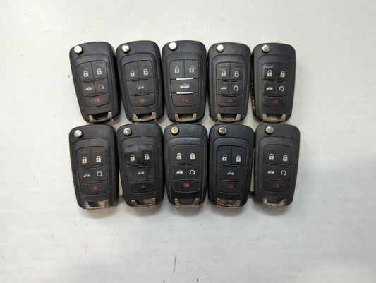 Lot of 10 Aftermarket Chevrolet Keyless Entry Remote Fob MIXED FCC IDS - Oemusedautoparts1.com
