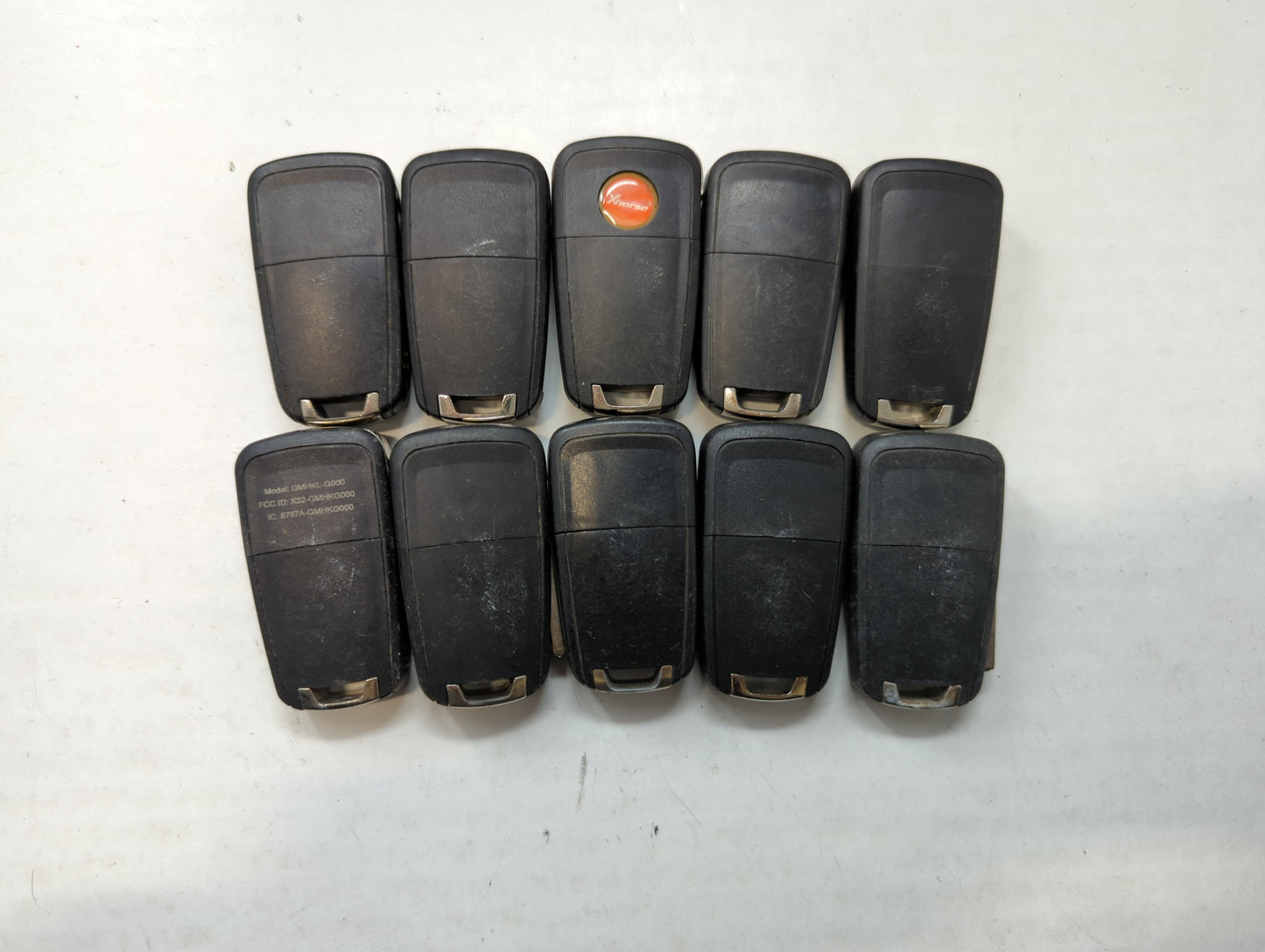 Lot of 10 Aftermarket Chevrolet Keyless Entry Remote Fob MIXED FCC IDS - Oemusedautoparts1.com