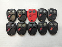 Lot of 10 Aftermarket Chevrolet Keyless Entry Remote Fob MIXED FCC IDS - Oemusedautoparts1.com