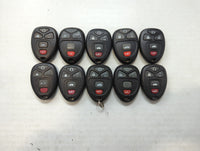 Lot of 10 Aftermarket Chevrolet Keyless Entry Remote Fob MIXED FCC IDS - Oemusedautoparts1.com