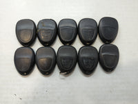 Lot of 10 Aftermarket Chevrolet Keyless Entry Remote Fob MIXED FCC IDS - Oemusedautoparts1.com