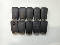 Lot of 10 Aftermarket Chevrolet Keyless Entry Remote Fob MIXED FCC IDS - Oemusedautoparts1.com