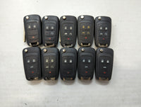Lot of 10 Aftermarket Chevrolet Keyless Entry Remote Fob MIXED FCC IDS - Oemusedautoparts1.com