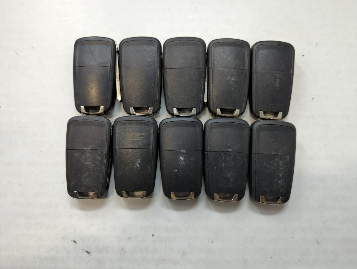 Lot of 10 Aftermarket Chevrolet Keyless Entry Remote Fob MIXED FCC IDS 563651 - Oemusedautoparts1.com
