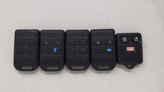 compare product Lot Of 5 AFTERMARKET Keyless Entry Remote Fob Mixed Fcc Ids Mixed Part