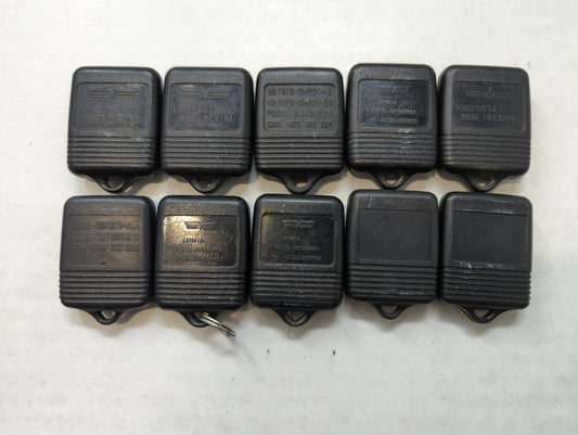 Lot of 10 Aftermarket Ford Keyless Entry Remote Fob MIXED FCC IDS MIXED
