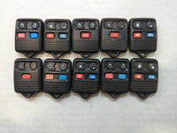 Lot of 10 Aftermarket Ford Keyless Entry Remote Fob MIXED FCC IDS MIXED - Oemusedautoparts1.com