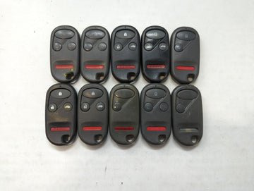 Lot of 10 Aftermarket Honda Keyless Entry Remote Fob MIXED FCC IDS MIXED - Oemusedautoparts1.com