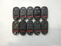 Lot of 10 Aftermarket Honda Keyless Entry Remote Fob MIXED FCC IDS MIXED - Oemusedautoparts1.com