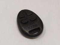 Karr Keyless Entry Remote Oxc743301 4 Buttons Car - Oemusedautoparts1.com